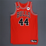 Williams, Patrick<br>Red Icon Edition - Worn 11/16/2022<br>Chicago Bulls 2022-23<br>#44Size: 52+4