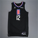 Bledsoe, Eric<br>Statement Edition - Worn 10/27/2021<br>Los Angeles Clippers 2021-22<br>#12 Size: 48+4