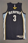 Adams, Jordan<br>Navy Regular Season - Worn 1 Game (1/3/15)<br>Memphis Grizzlies 2014-15<br>#3 Size: XL+2