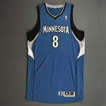 Beasley, Michael<br>Blue Regular Season - Worn 1 Game (11/22/10)<br>Minnesota Timberwolves 2010-11<br>#8 Size: XL+4