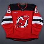 Bahl, Kevin<br>Red Set 2<br>New Jersey Devils 2023-24<br>#88 Size: 58